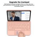 GOOJODOQ Magnetic Keyboard for iPad Air 11-inch (M2) 2024 & iPad Pro 11 inch (4th/3rd/2nd/1st) Gen 2022,iPad Air 5th/4th Gen 10.9",Click-Anywhere Trackpad with 7 Color Backlit Floating Keyboard light pink. 