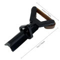 Billiard Snooker Plastic Pool Cue Tip Clamp For Tip Glue On Fastener Repair Tool For Billiard Snooker Pool Replacement Accessory. 