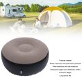 Inflatable Flocking Stool Multipurpose Lightweight Portable Ergonomic Design Round Portable Inflatable Stool for Travel Camping.