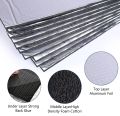 Thick Aluminum Fiber Muffler Cotton Car Auto Fender Heat Sound Deadener Insulation Mat Sound Proofing Mat Pad 20X500cm for Car. 