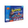 Summer Vacation Journal for children 3+ years learn write cut and draw. 