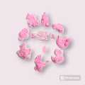 Baby basket decoration accessories pink colour 12 pic. 