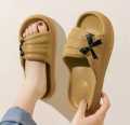 Korean Fashion House Slippers & Flip Flops for Women Best Quality Nylon Slides. 
