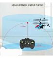 Sky King Helicopter F990 Radio Remote Controlled Helicopter With Rechargeable Battery And Double Protection- Black. 