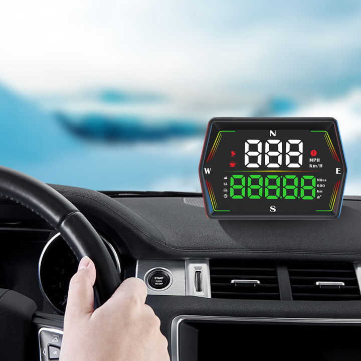 Auto Meter Digital Speedometer Universal Digital Speedometer GPS Speed Meter for All Car Truck Plug ...