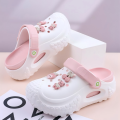 Women's Cute 2025 New Summer Outer Wear Lightweight Non-Slip Thick-Soled Toe-Cap Slippers Fashionable Beach Sandals.