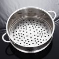 New 304 Stainless Steel Steamer Basket with Double Ear Kitchen Cooking Tool Pot Steaming Grid Generic Multifunction Steam Rack. 