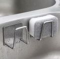 Kitchen  Sponge Holder Self Adhesive Sink Sponges Drain Drying Rack Kitchen Sink Accessories Storage Organizer. 