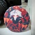 Game The Freak Circus Figure Pierrot Harlequin Brooch Round Tinplate Badge Backpack Decoration Pins Accessories Prop.