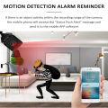 X6 Mini IP Camera WiFi Sports Camera HD 1080P Wireless Security Surveillance Built-in Battery Night Vision Smart Home Micro Cam. 