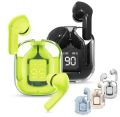 Air 31 Wireless Earbuds – Transparent Crystal Case with LED Display, Bluetooth 5.3, Heavy Bass. 