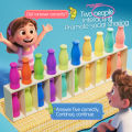 Guess the bottle Children's Fun Beverages Color Match Early Childhood Guessing Memory Training Interactive Board Game Puzzle Toy. 