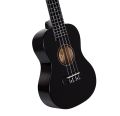 Enya Kaka 21 Inch Soprano Ukulele With Waterproof Bag (Black) | Black 21 Inch Soprano Ukulele | Ukulele For Beginners. 
