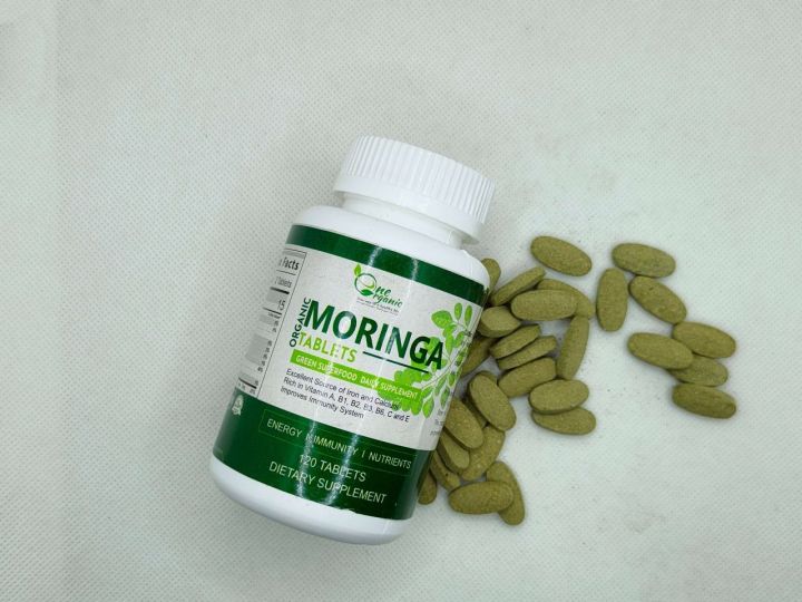 Moringa Tablets - 120 Easy to Take