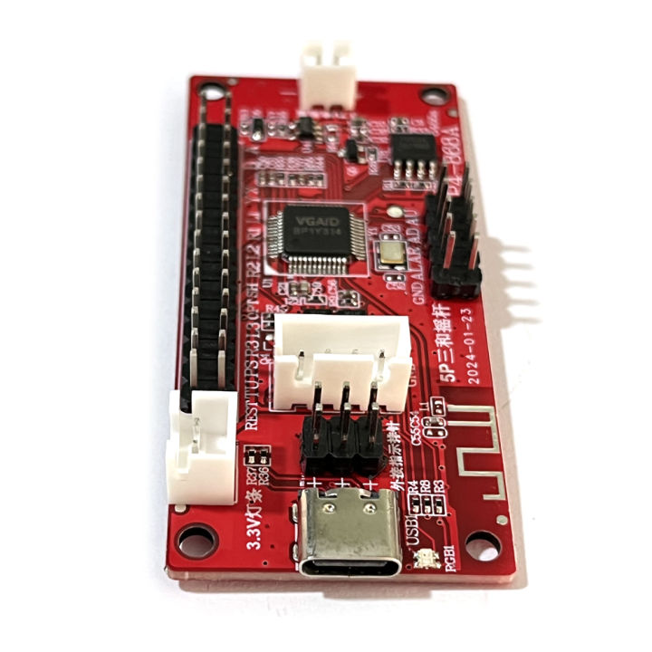 Joystick%20Encoder%20PCB%20Board%20USB%20Arcade%20Zero%20Delay%20Controller%20TO%20PC%20PS3%20PS4%20IOS%20One%20Player%20Wireless%20Bluetooth%20Without%20Battery%20-%20Image%204