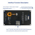 4.0 Inch 320X480 SPI TFT LCD Module ESP32 Display ST7796 TN Capacitive Touch LCD Screen for Arduino/Mega2560/C51/STM32//ESP32. 
