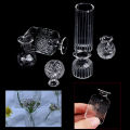 1:12 Dollhouse Miniature Flowerpot Vase Glass Basin DIY Furniture Toys.