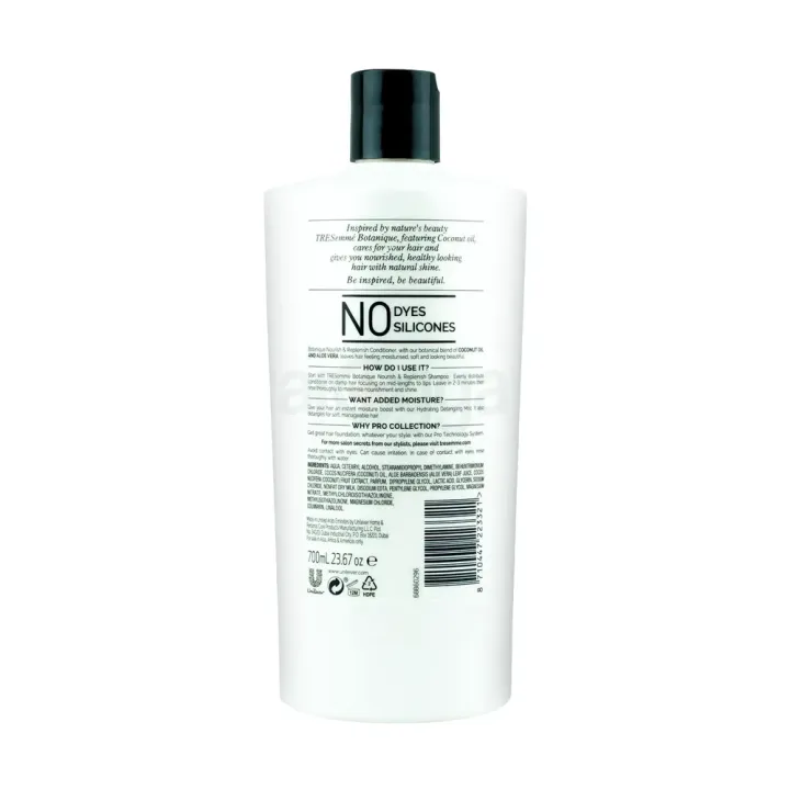 Tresemme%20Botanique%20Nourish%20&%20Replenish%20Conditioner%20with%20Coconut%20Oil%20&%20Aloevera%20for%20Smooth,%20Shiny%20and%20Visibly%20Healthy%20Hair%20-%20Image%203