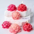 DIY Lotus Shape Candle Silicone Mold Handmade Scented Candles Craft Molds Flower Shape Plaster Resin Casting Mould Home Decor. 