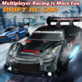 High Speed RC Drift Cars Mustang Vehicle 4WD Full Scale Remote Control Racing Car With Led  Competition Race Car Boys Toy. 