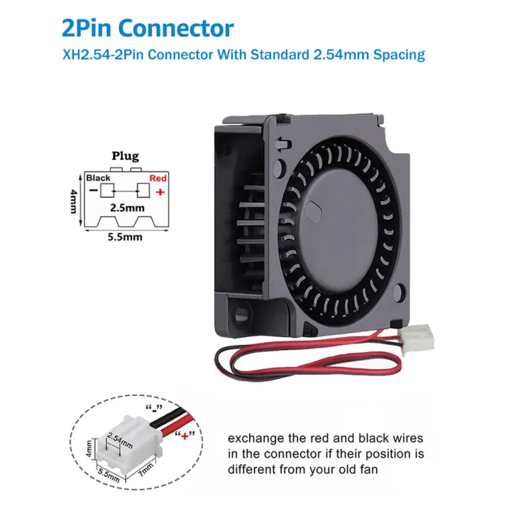 30x30x10mm%20Mini%20Radial%20Blower%20Fan%20DC%205V/12V/24V%2030mm%203010%20Turbo%20Blower%20Cooling%20Fan%202Pin%203CM%203D%20Accessories%20Printer%20Cooler%20Fan%20-%20Image%204