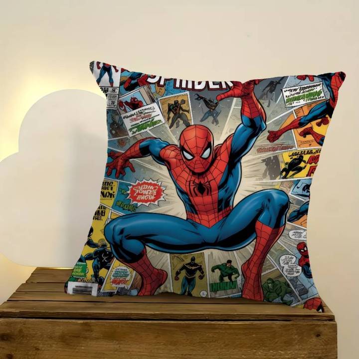 Maple%20Design%20Cushion%20Cover%20Happy%20Autumn%20Harvest%20decor%20Holiday%20Decorati%20Pillow%20Cover%20Movie%20S-Spider%20COOL%20Man%20CLASSIC%20-%20Image%204