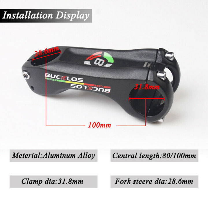 BUCKLOS%20Bicycle%20Stem%2017%20Degree%20Negative%20Bicycle%20Handlebar%20Table%20Stems%20Aluminum%20Alloy%2080MM%20100MM%20Handle%20Bar%20Power%20Bicycle%20Stem%20-%20Image%203
