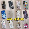 Suuny case A58 5G A78 5G case cute cartoon for Oppo A58 5G case for A78 5G case. 