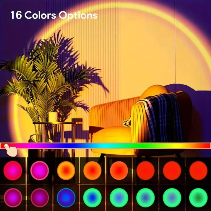 1pc%20Vibrant%20Sunset%20Projection%20Light%20-%2016-Color%20Spectrum,%20USB%20Remote%20Control,%20Dynamic%20Color%20Changing%20LED%20Light%20-%20Creates%20Warm%20Hom%20-%20Image%204