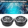 2Pcs Spider Pattern Car Tweeter Speakers Super Power Enhanced Bass Clear Highs Universal Easy Installation Creative Interior. 
