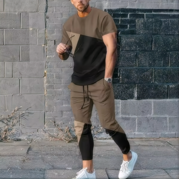 Summer%20Fashion%20Men's%20T-Shirt%20Suit%20Sportswear%203D%20Printed%20Sportswear%20Short%20Sleeved%20T-Shirt%20Long%20Pants%20Street%20Wear%202-Piece%20Set%20-%20Image%203