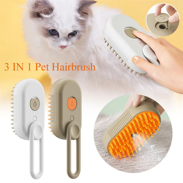 Cat Steam Brush with Electric Mist