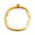 1PC metal handle frame accessories handbag evening bag detachable kiss lock buckle suitable for DIY handicraft bag wallet. 