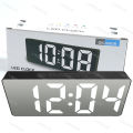 Electronic Alarm Clock Noiseless Design Digital LED Large Display Mirror Electronic Clock Digital Alarm Clock LED Mirror Clocks. 