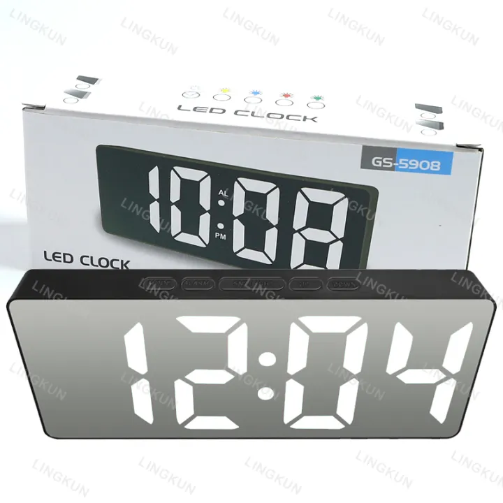 Electronic%20Alarm%20Clock%20Noiseless%20Design%20Digital%20LED%20Large%20Display%20Mirror%20Electronic%20Clock%20Digital%20Alarm%20Clock%20LED%20Mirror%20Clocks%20-%20Image%208