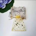 50pcs/lot Star Moon Organza Jewelry Bags Tulle Sheer Sachets Drawstring Bag Wedding Party Favor Pouches Jewelry Organizer.