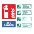 Fire Extinguisher 1KG - ABC Dry Powder.