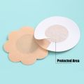 50Pcs Cloth Nipple Cover Teat Hide Women Nipple Pasties Piece Breast Petals Invisible Bra Padding Chest Sticker Patch Covers. 