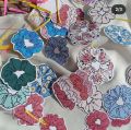 scrunchies stickers pack of 25 girls sticker shop self adhesive sticker for phonecase laptop. 