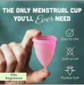 Menstrual Cup Period Cup Reusable Silicone Safety Accessories. 