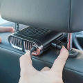 EAFC Mini Car Seat Back USB Fan Foldable Silent Fan 3-Speeds  Adjustable Universal Car Cooler Air Cooling Car Rear Seat Auto. 