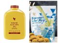 Forever Aloe Vera gel drink+Ultra lite shake. 