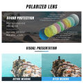 KINGSEVEN Brand New Rimless Sunglasses Polarized UV400 Men Driving Ultralight Rectangle Frameless Glasses Women Fishing Eyewear.
