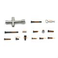 SCY 16101 16102 16103 16104 16106 16201 JJRC Q130A Q130B Q141 Metal Screws Fastener Kit Repair Tools 1/16 RC Car Spare Parts.