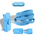 8mm Without Ties Elastic Laces Press Lock No Tie Shoelaces Sneaker Kids Adult Widened Flat Shoelace for Shoes. 