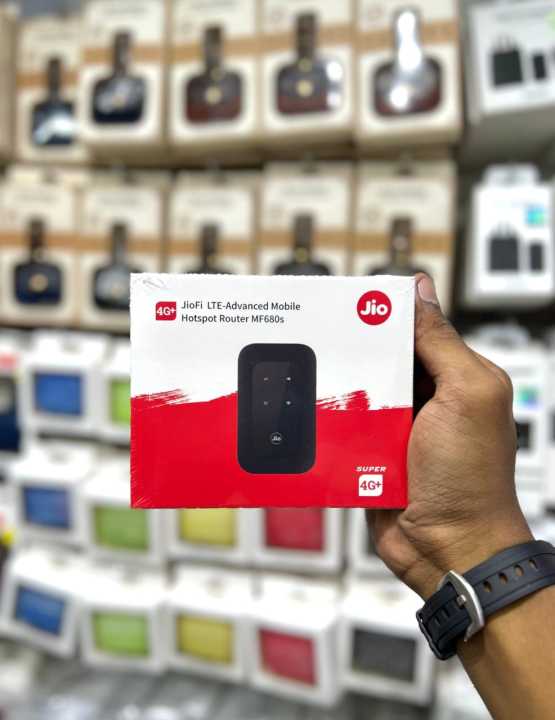 Jiofi Mini Router 4G LTE Pocket Router JioFi LTE-Advanced Mobile Hotspot Router MF680s ...