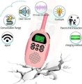 3 Miles Range 22 Channels 2 Way Radio Voice Activation Kids Walkie Talkie. 