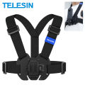TELESIN Chest Strap Mount Waistcoat Belt Mount for GoPro Hero 13 12 11 10 9 8 7 6 5 Insta360 DJI Action Camera Accessories.