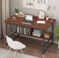 Portable Folding Computer Laptop Study Table ,Office table ,Writing Table with Metal Frame &  Waterproof Laminated. 