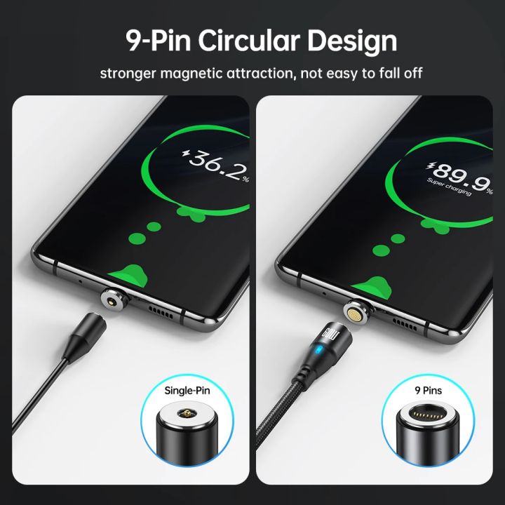 AUFU%20540%20Rotate%2060W%20Fast%20Charging%20Magnetic%20USB%20Type%20C%20Cable%20For%20Macbook%20Xiaomi%20Samsung%20Micro%20Magnet%20Charger%20Phone%20Data%20Wire%20Cord%20-%20Image%205